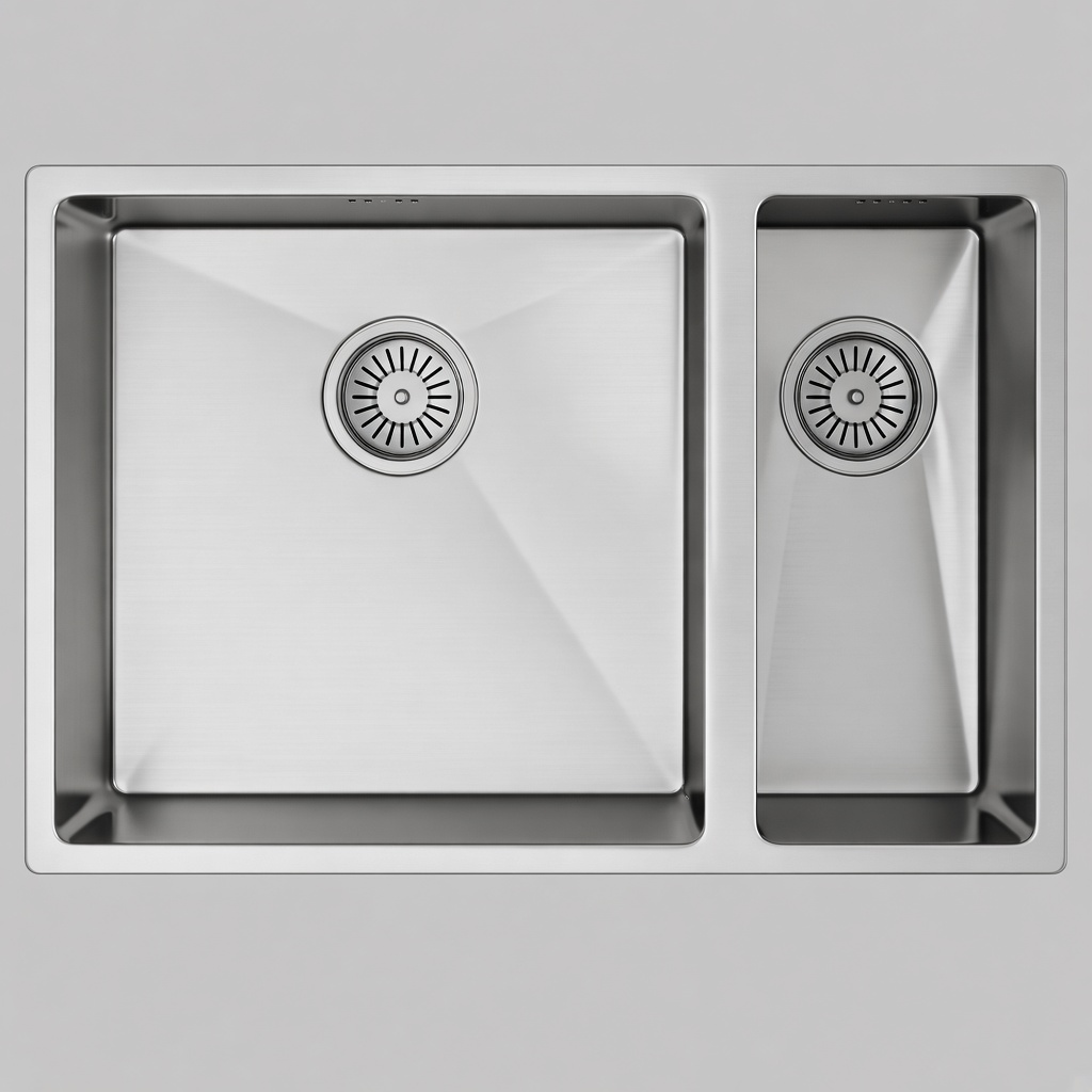 1.5 Bowl Stainless Steel Under Mounted Sink 1.5 Bowl Stainless Steel Under Mounted Sink
