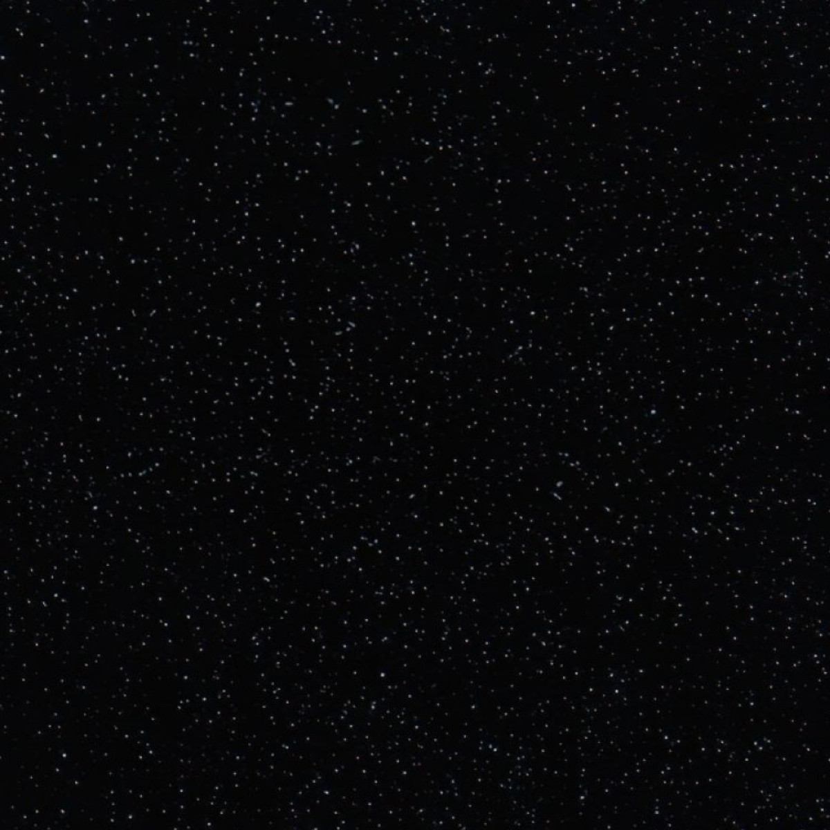 Deep Black Quartz kitchen worktop